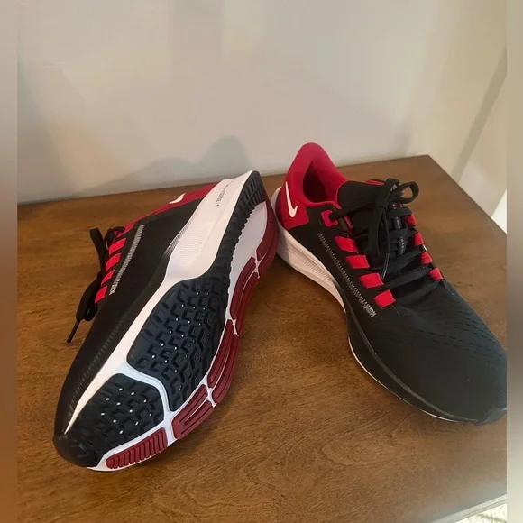 Unisex Atlanta Falcons Nike Black Zoom Pegasus 38 Running Shoe men 8.5 - Picture 15 of 15